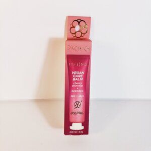 Pacifica Vegan Care Balm Cherry Shimmer +Pepcides Lips and Skin